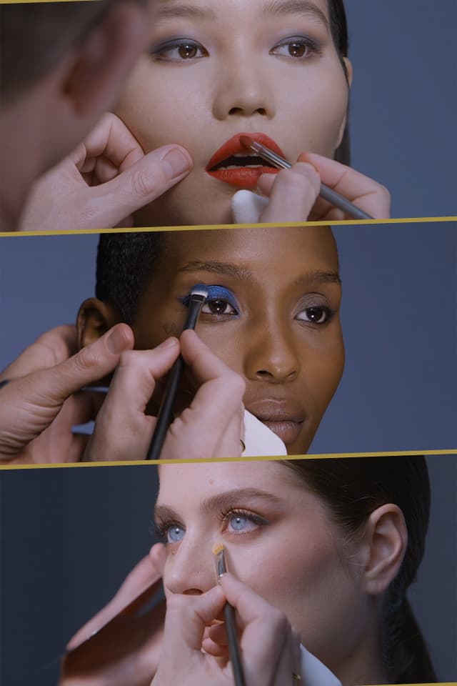 Montage from Essential Makeup course